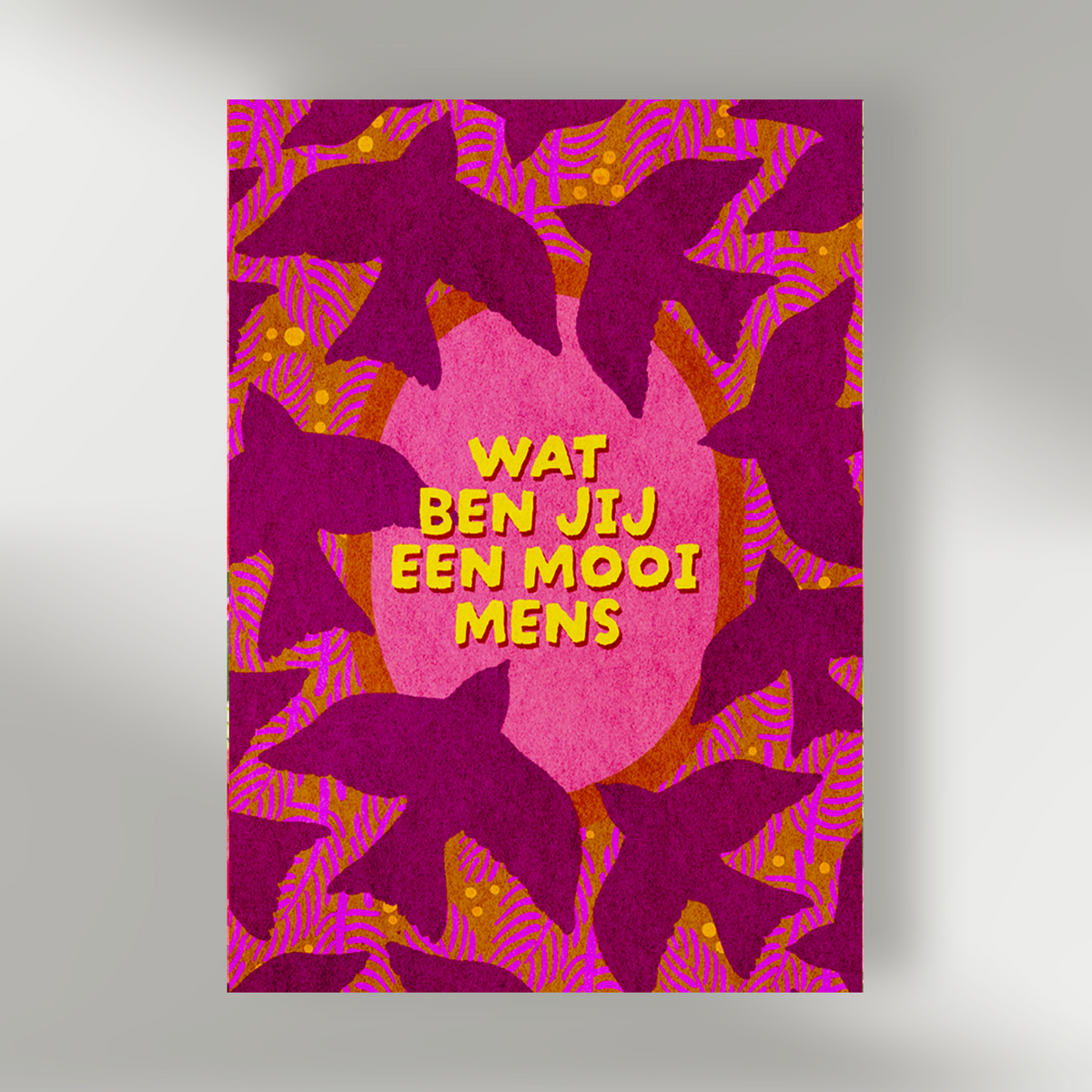 Wat ben jij een mooi mens